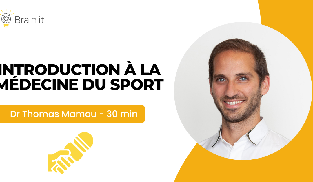 Introduction à la médecine du sport