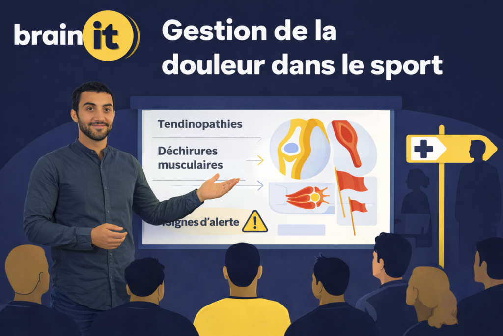 Gestion de la douleur dans le Sport